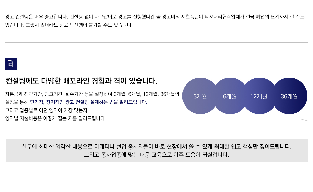 광고컨설팅강의